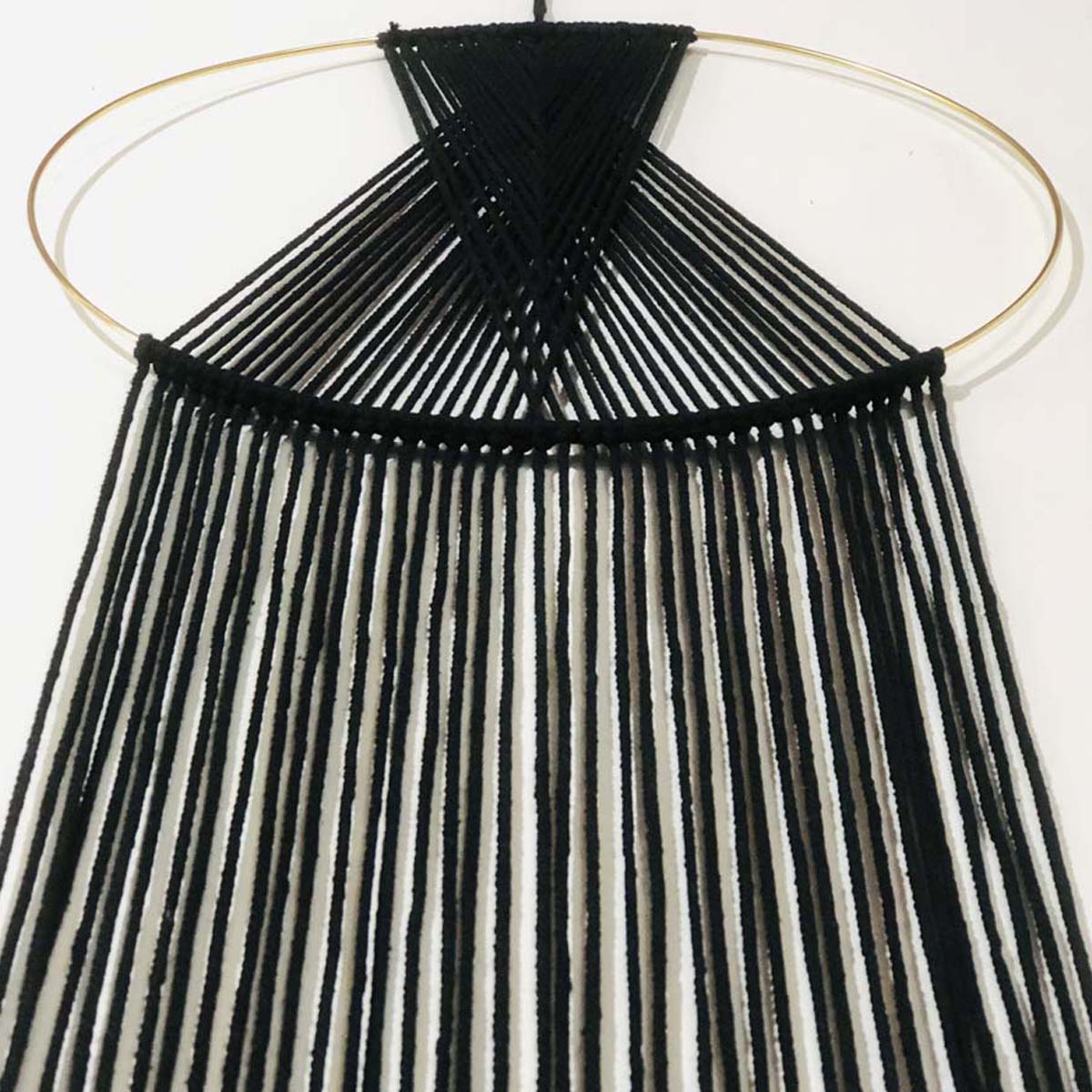 Black Panther Macrame Dream Catcher