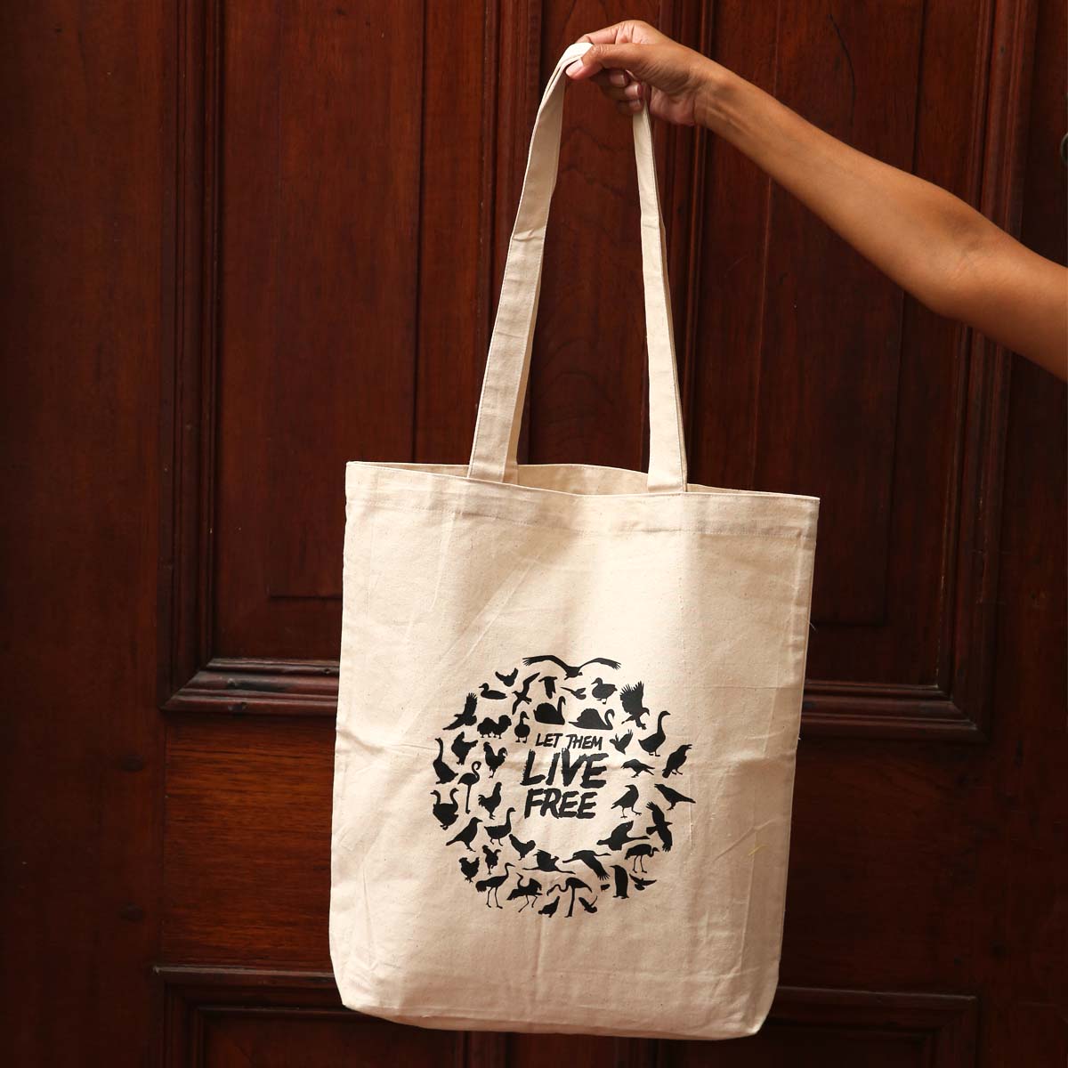 Let Them Live Free Tote