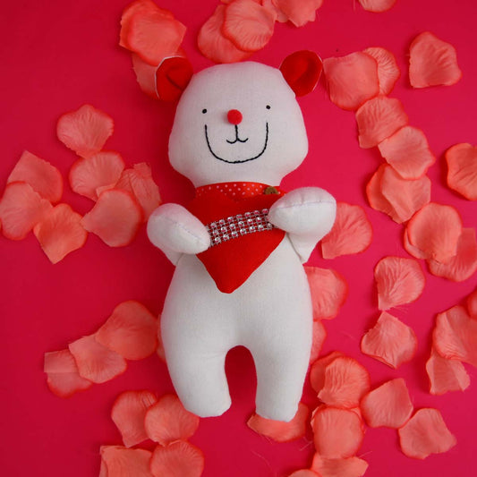 Icy Valentine's Bear