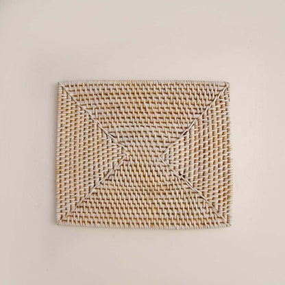 Gruha Mist Cane Table Mat Set