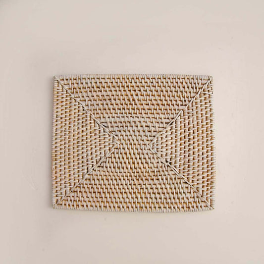 Gruha Mist Cane Table Mat Set