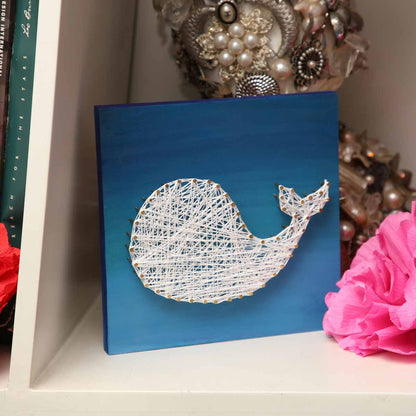 Bobby the Whale String Art