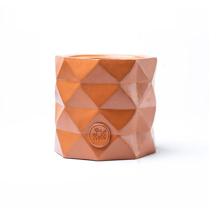 Triangle Clay Pot
