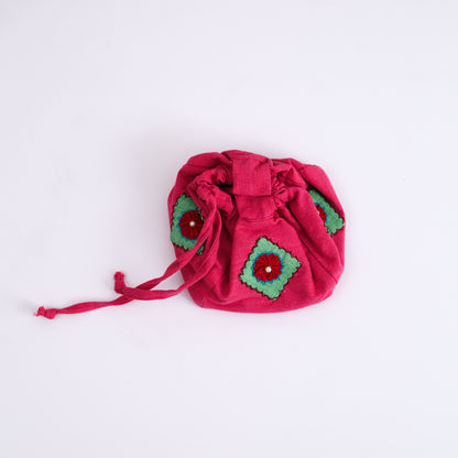 Pink Cosmetic Travel Bag