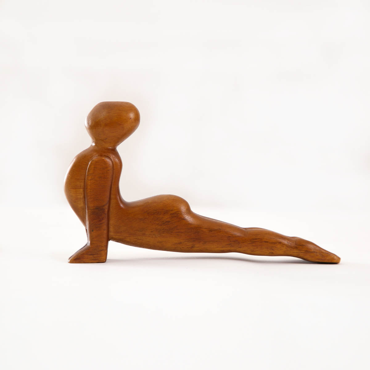 Cobra Pose Man Carving