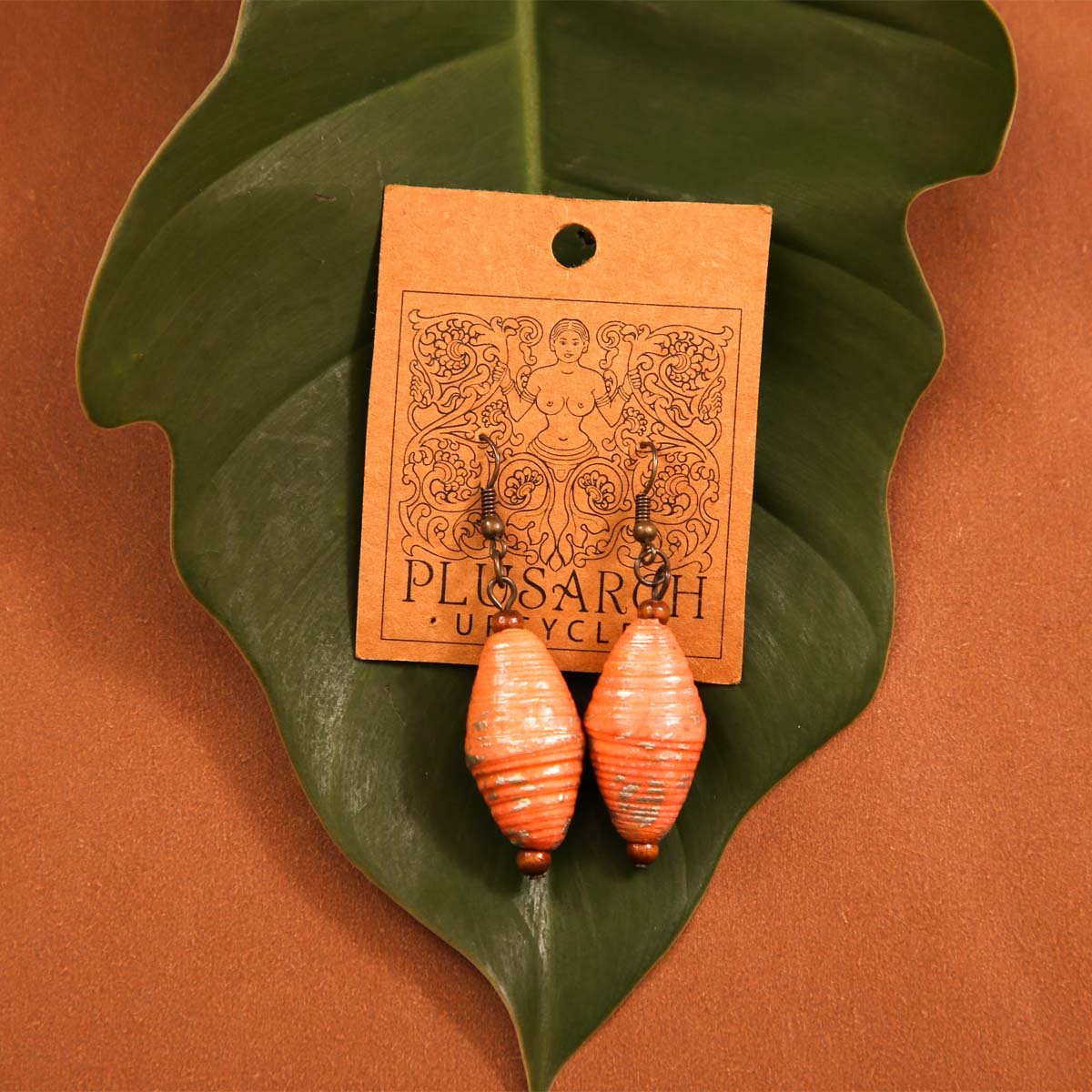 Thambili Cone Paper Earrings