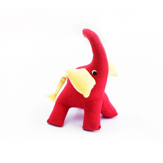 Red and Yellow Ellie Soft Toy