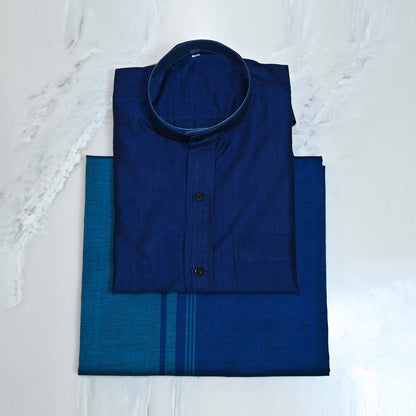 Blue Turquoise Handloom Sarong