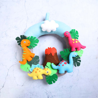 Dino World Felt Hanger