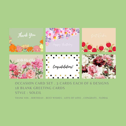 Soleil Mini Greeting Card Pack