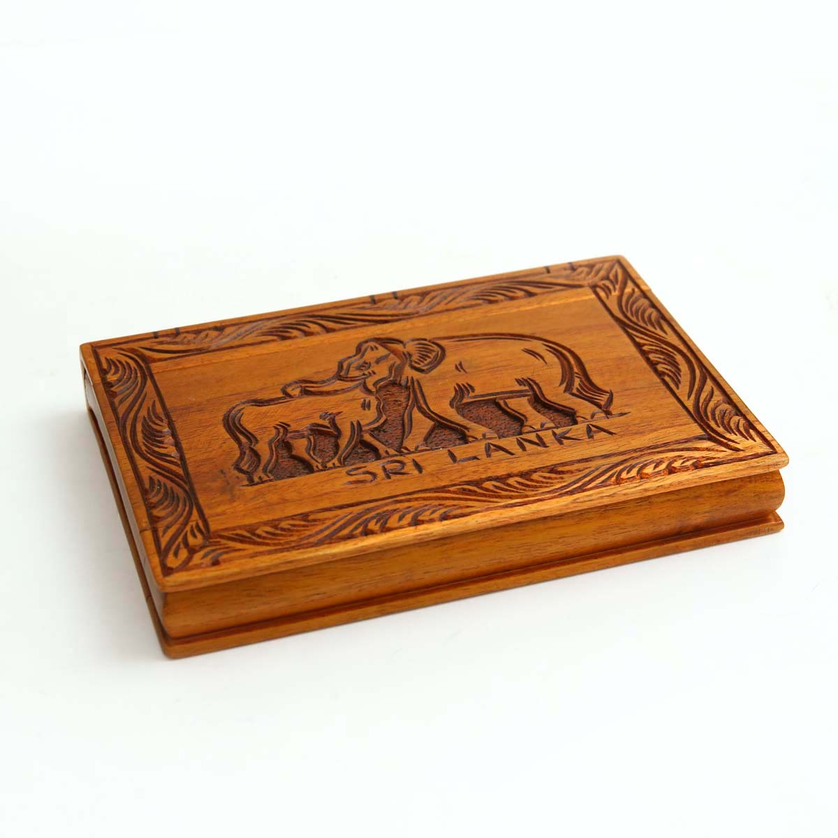 Elephant Wooden Decorative Box
