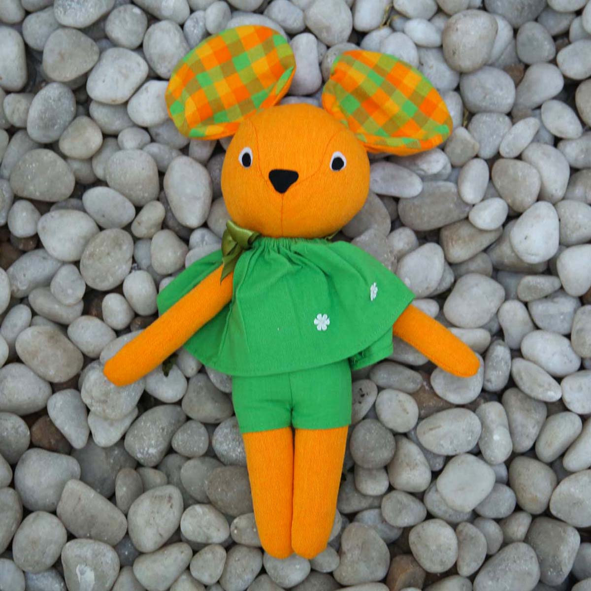 Milly Mouse Handloom Soft Toy