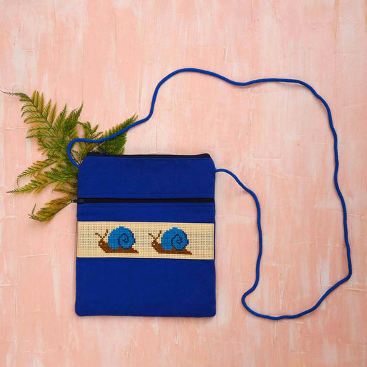 Snail's Pace Handloom Side Bag