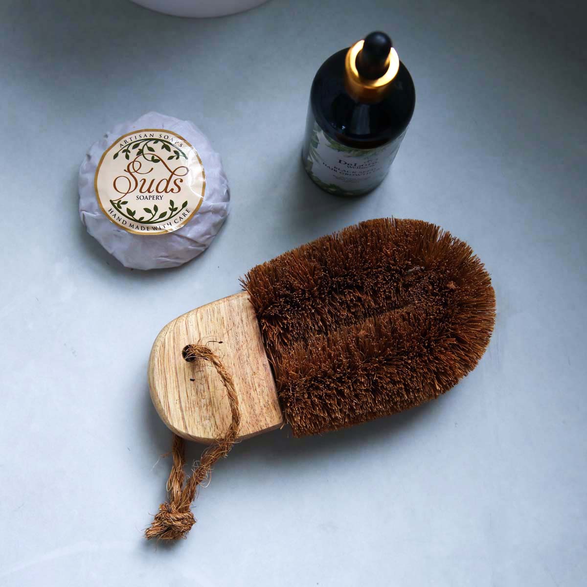 Coir Foot Brush