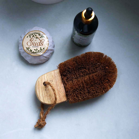 Coir Foot Brush