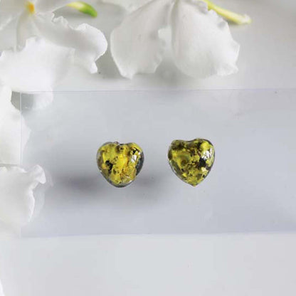 Litchens Resin Earrings