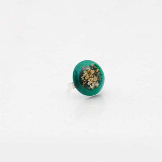 Emerald Jasmine Ring