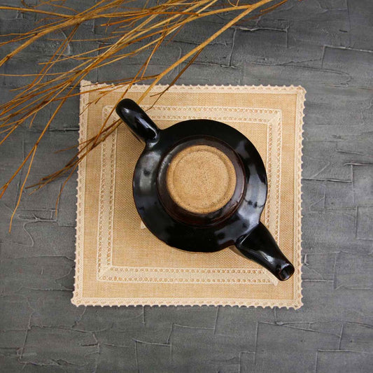 Burlap Table Mat Set