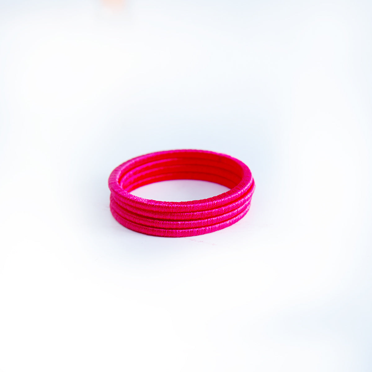 Flamingo Thread Bangles