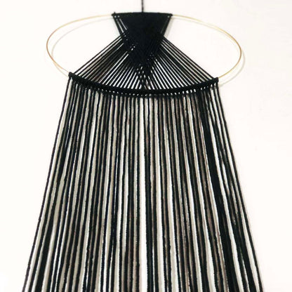 Black Panther Macrame Dream Catcher