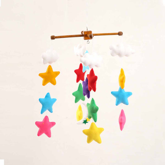 Starry Sky Felt Mobile