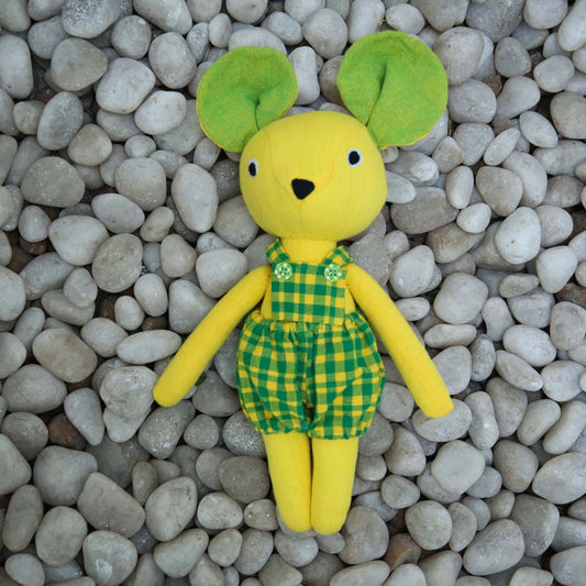 Max Mouse Handloom Soft Toy