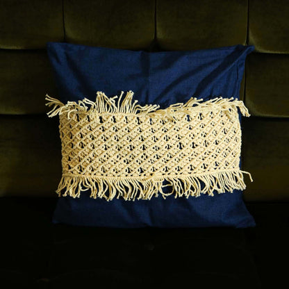 Tassle Macrame Cushion Cover