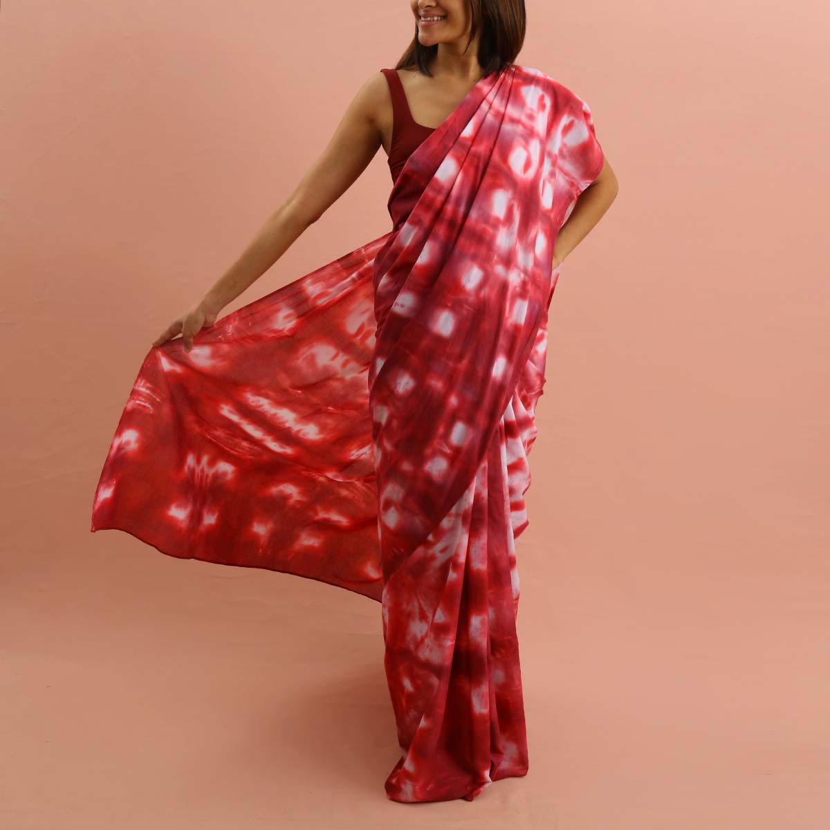 Eclipse Shibhori Arashi Tie Dye Saree