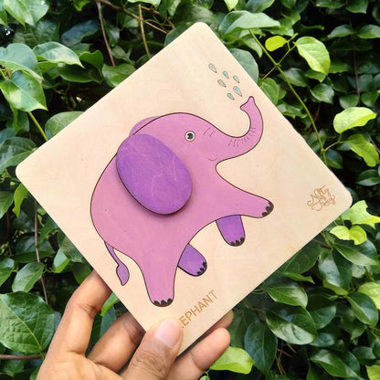 Wooden Elephant Puzzle