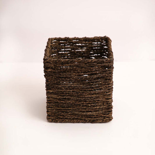 Wooden Square Storage Box