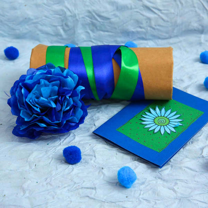 Turquoise Gift Wrap Set
