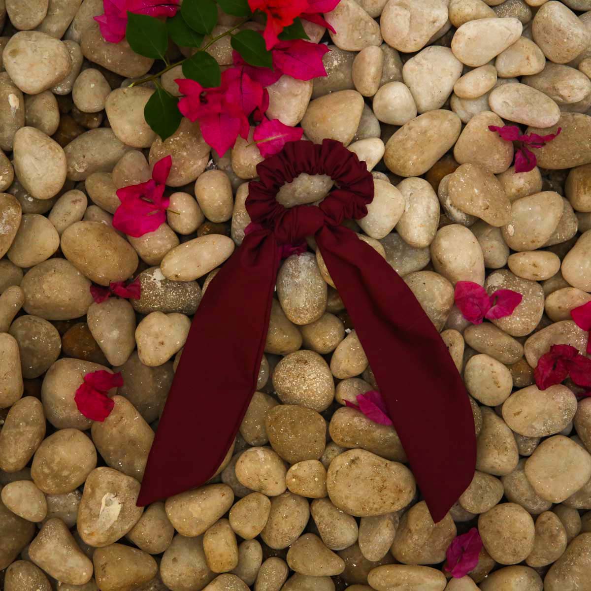 Mulberry Cotton Mini Scarf Scrunchie