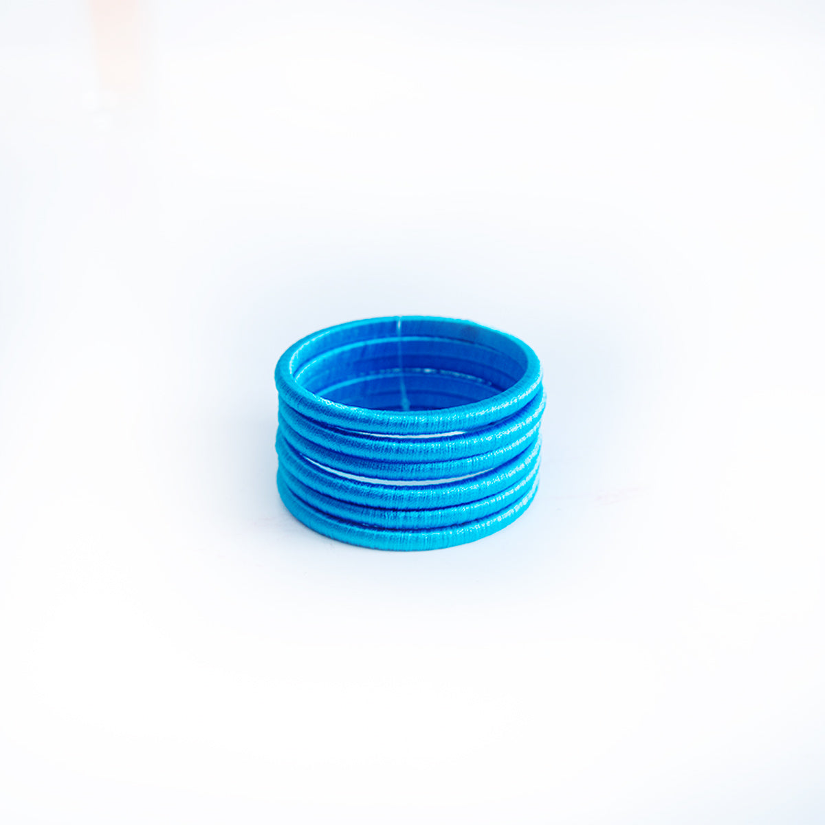 Sky Blue Thread Bangles