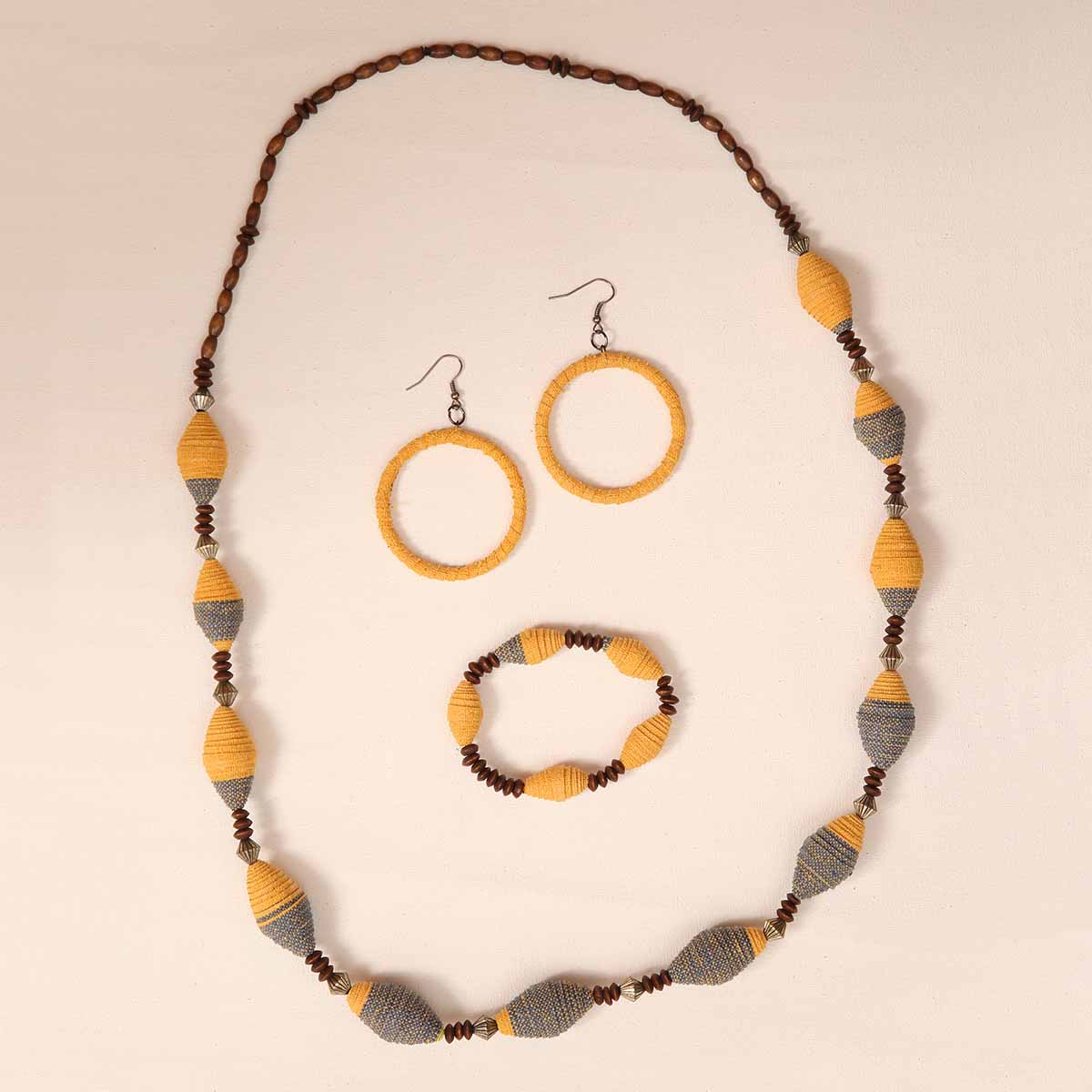 Yellow Graphite Jewelry Boxed Set