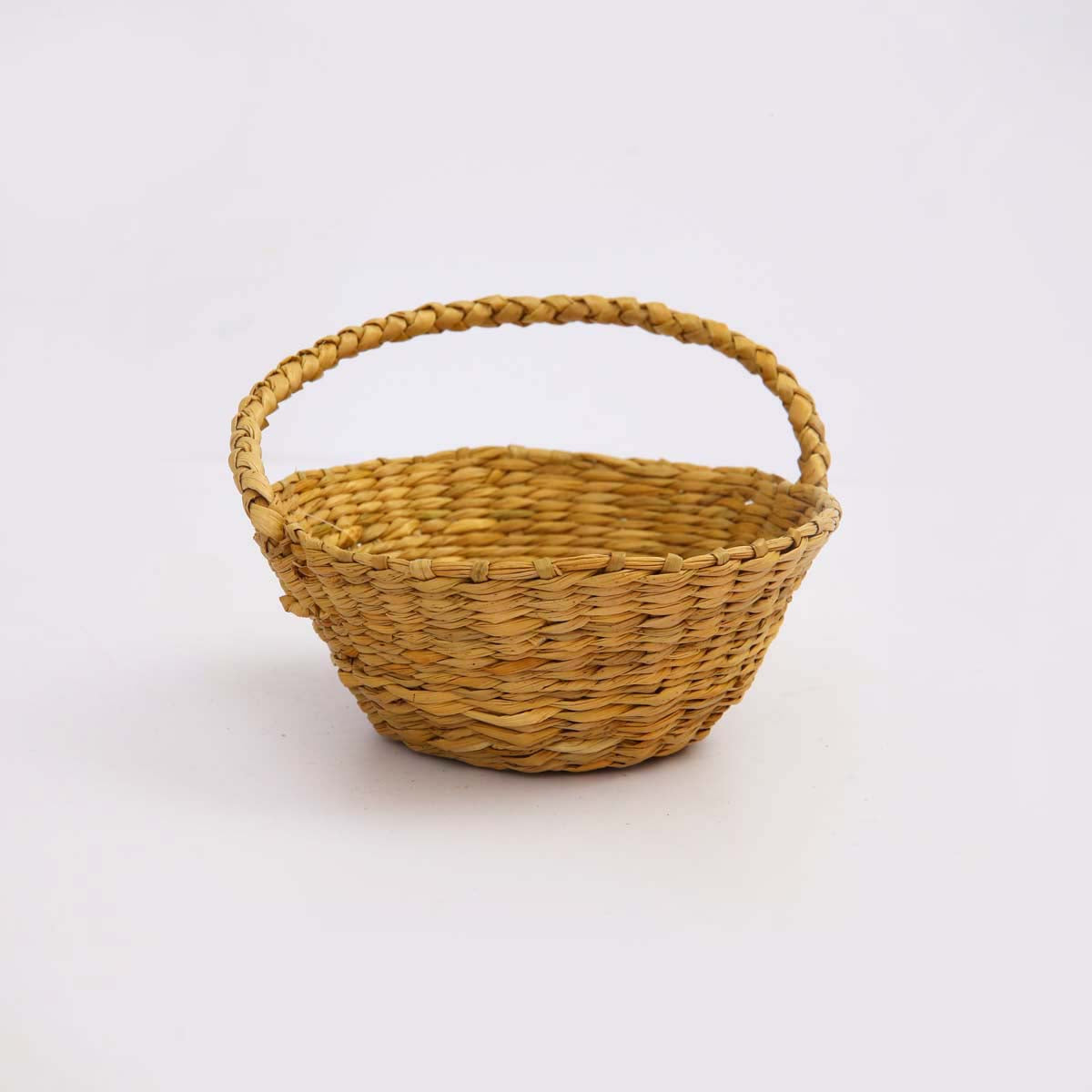 Natural Reed Flower Basket