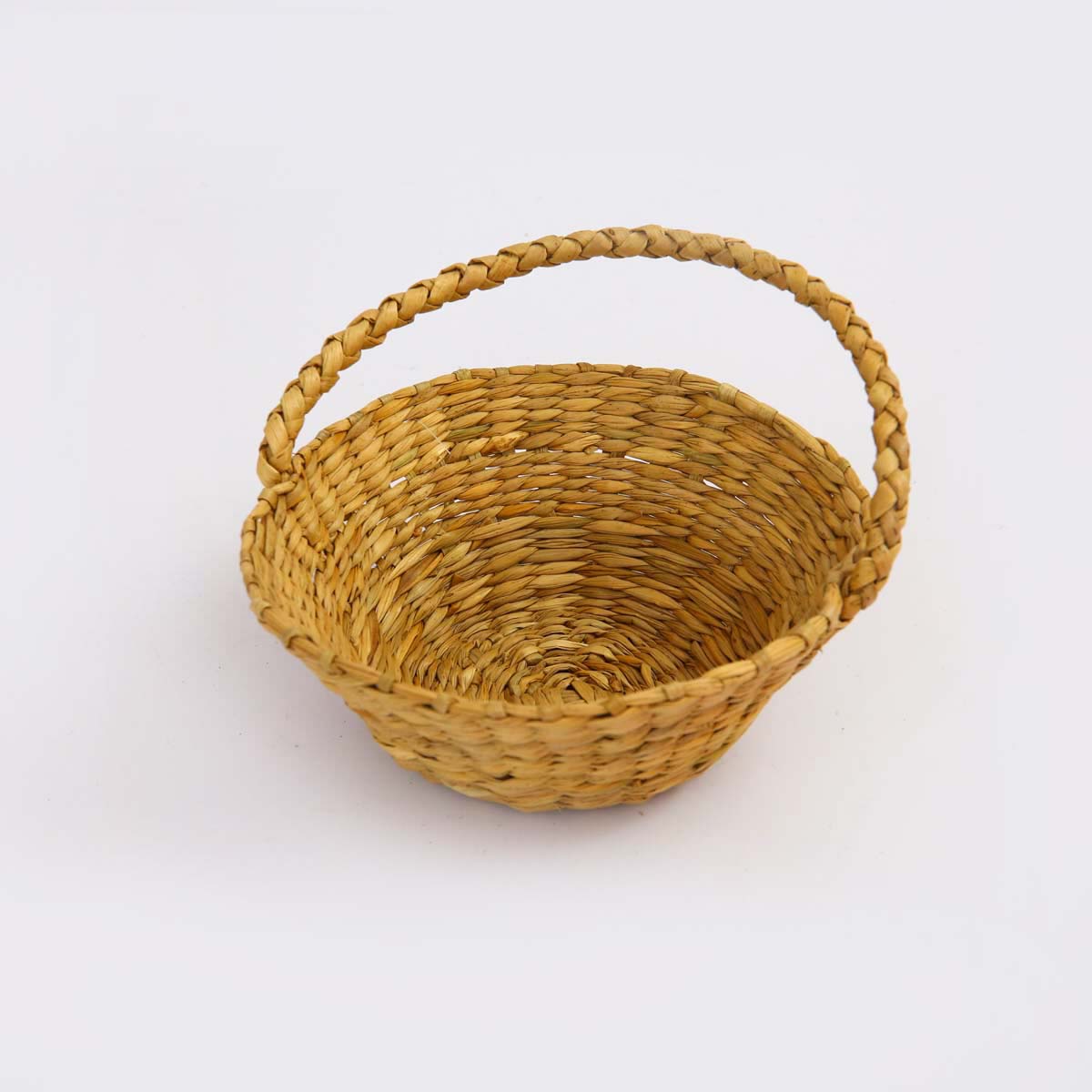Natural Reed Flower Basket