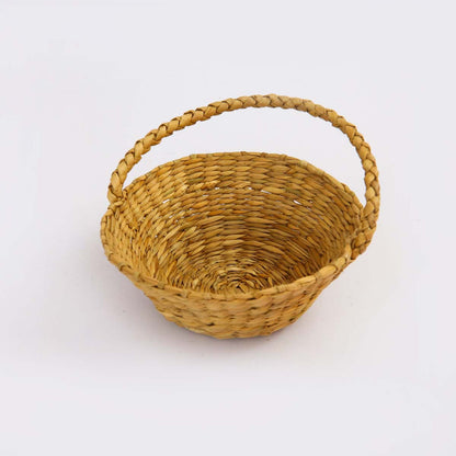 Natural Reed Flower Basket