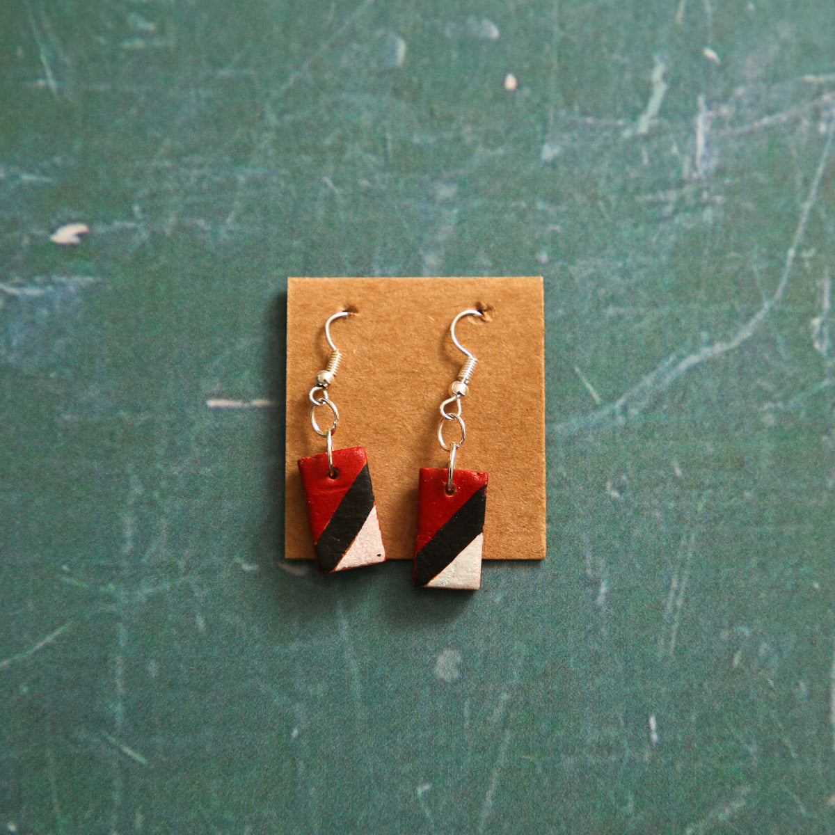 Candy Block Earrings