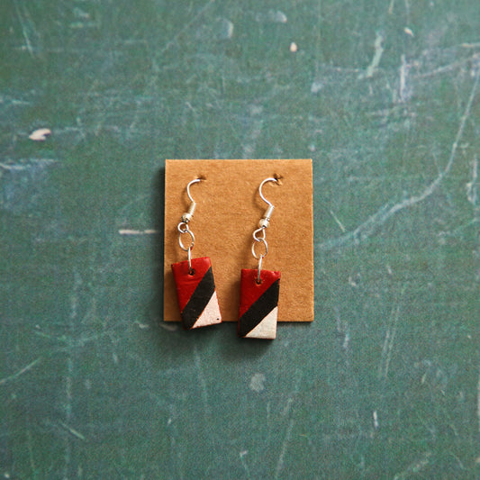 Candy Block Earrings