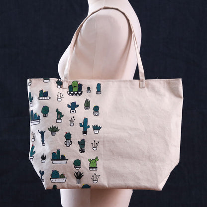 Cactus Mum Tote