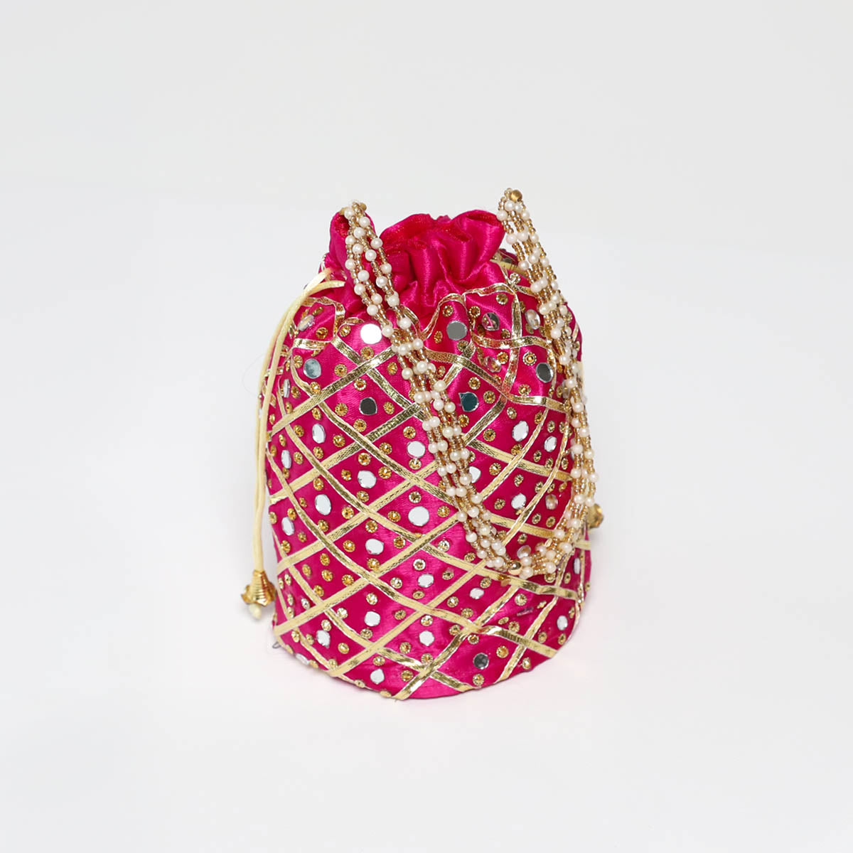 Barbie Pink Embroided Polti Bag