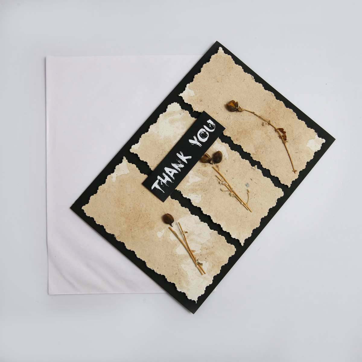 Thank You Floral Card