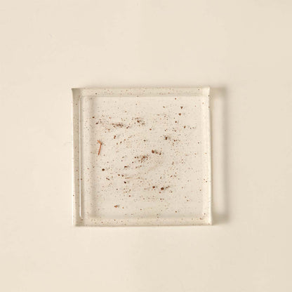Bronze Glitter Resin Coasters