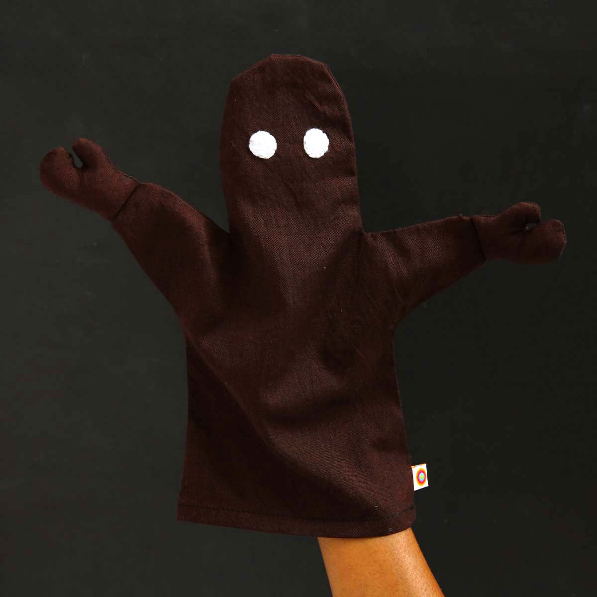 Brown Ghost Hand Puppet