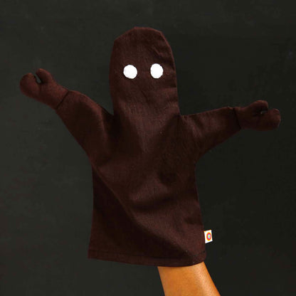 Brown Ghost Hand Puppet
