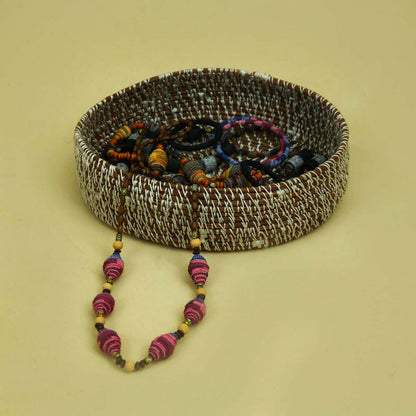 Large Pine Thread Storage Basket