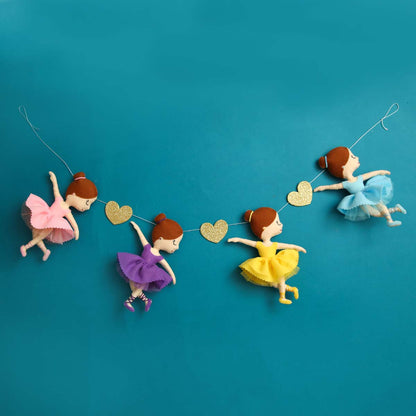 Ballerina Ball Wall Hanger