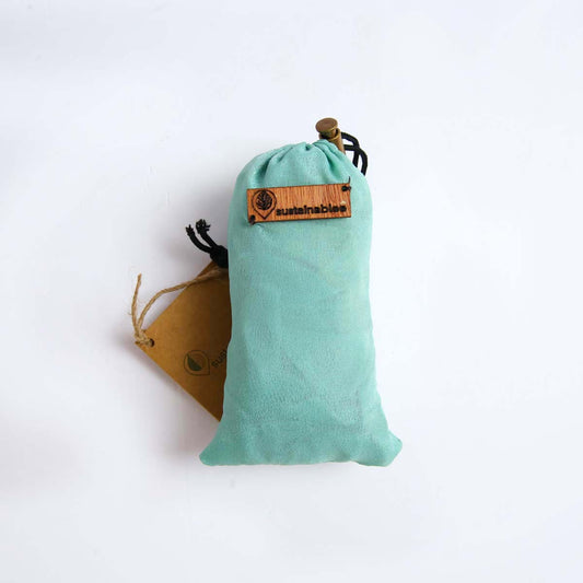 Aqua Saree Bag - Small
