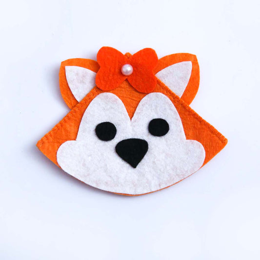 Ms Fox Felt Bookmark