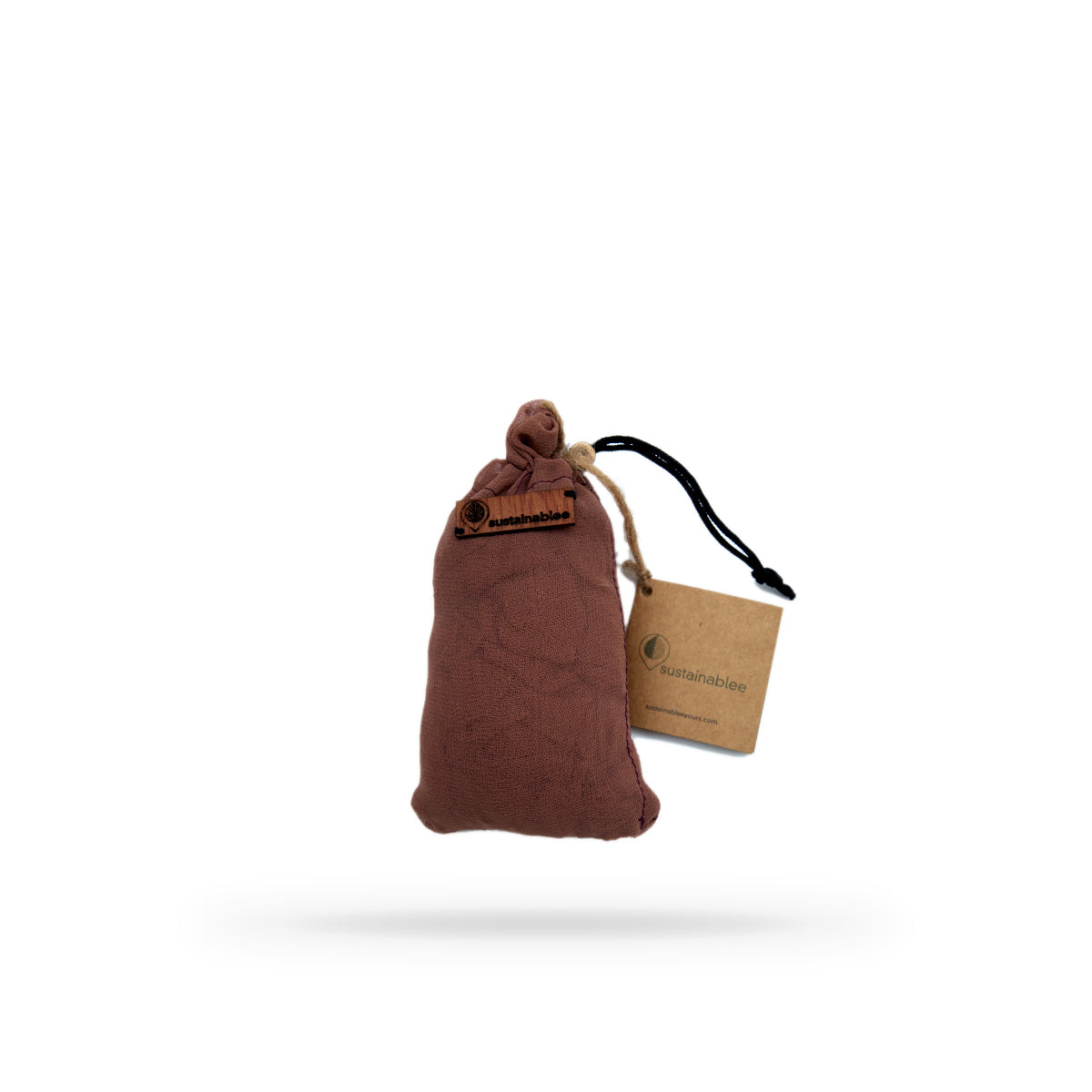 Camel Brown Saree Bag - Small